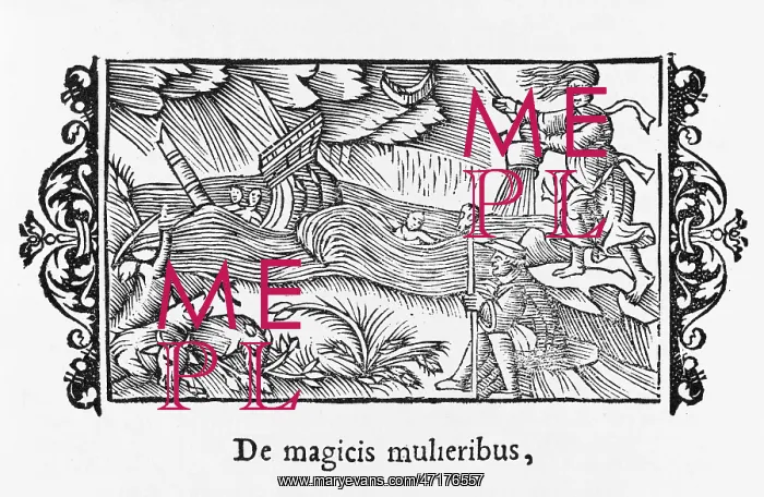 : Witches call up a storm, 1555 : Witches call up a storm, 1555