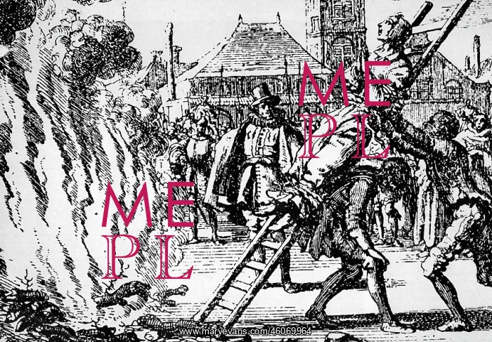 : witches, witch-hunt, burning of witch, 16th century : witches, witch-hunt, burning of witch, 16th century