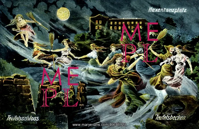 : witches, witches sabbath, dance at Walpurgis : witches, witches sabbath, dance at Walpurgis