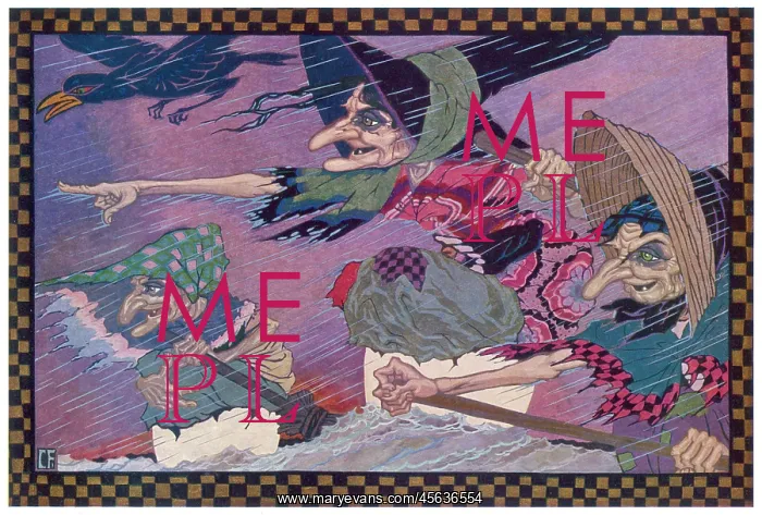 : WITCHES WRECKING SHIP : WITCHES WRECKING SHIP