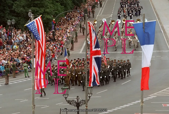: Withdrawal of the Allied Troops from Berlin : Withdrawal of the Allied Troops from Berlin