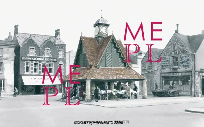  : Witney, Butter Cross c1950