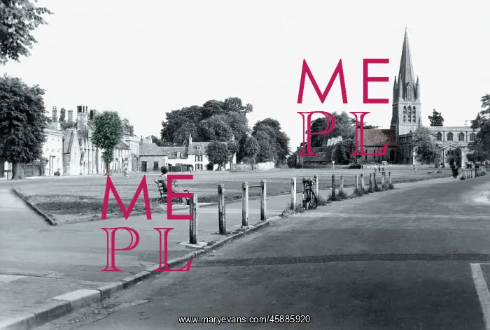  : Witney, Church Green c1950