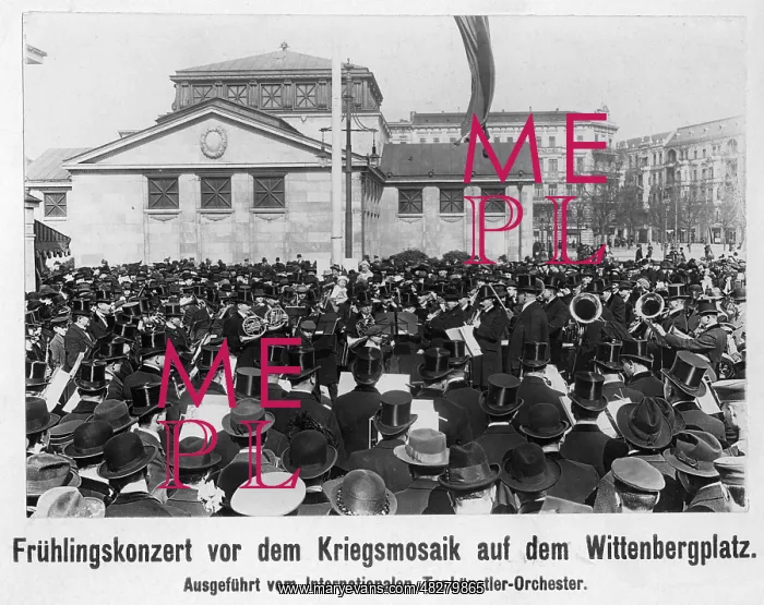: Wittenbergplatz in Berlin, 1916 : Wittenbergplatz in Berlin, 1916