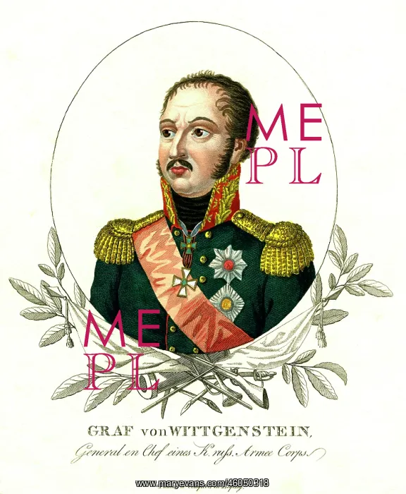 : Wittgenstein, Ludwig Adolf von, 5.1.1769 - 11.6.1843 : Wittgenstein, Ludwig Adolf von, 5.1.1769 - 11.6.1843