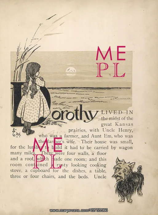 : WIZARD OF OZ / DOROTHY : WIZARD OF OZ / DOROTHY