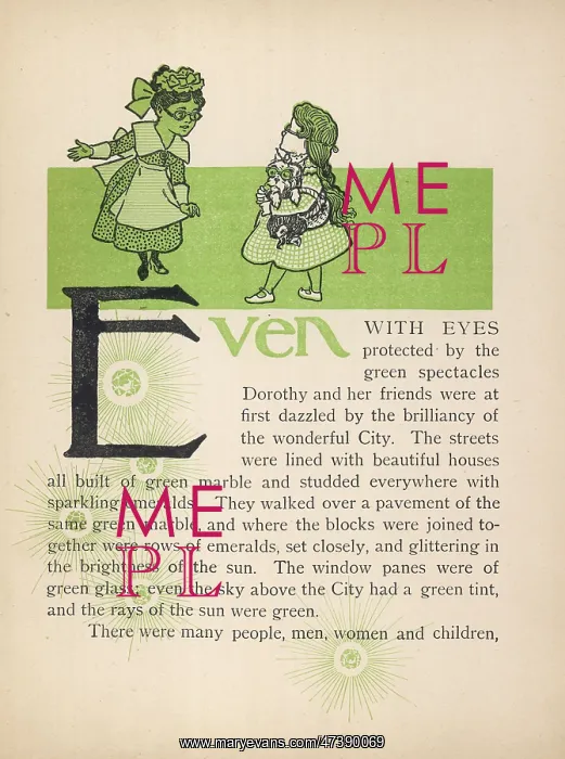 : WIZARD OF OZ / GIRL : WIZARD OF OZ / GIRL