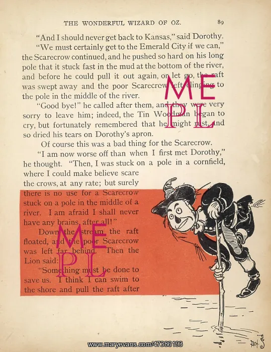 : WIZARD OF OZ / SCARECROW : WIZARD OF OZ / SCARECROW