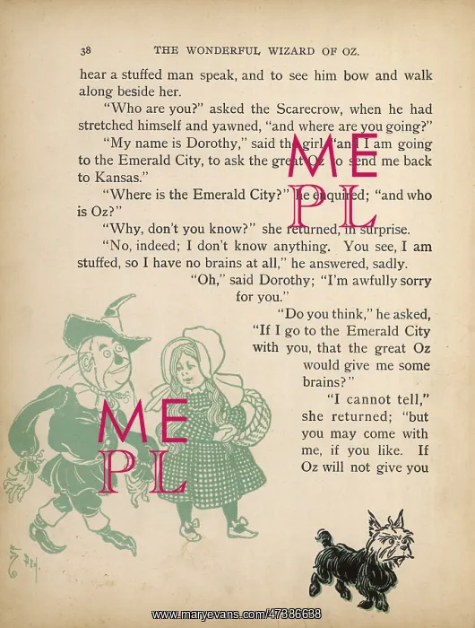 : WIZARD OF OZ / SCARECROW : WIZARD OF OZ / SCARECROW
