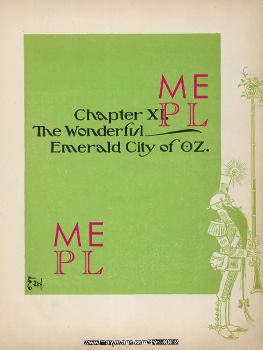 : WIZARD OF OZ / SOLDIER : WIZARD OF OZ / SOLDIER