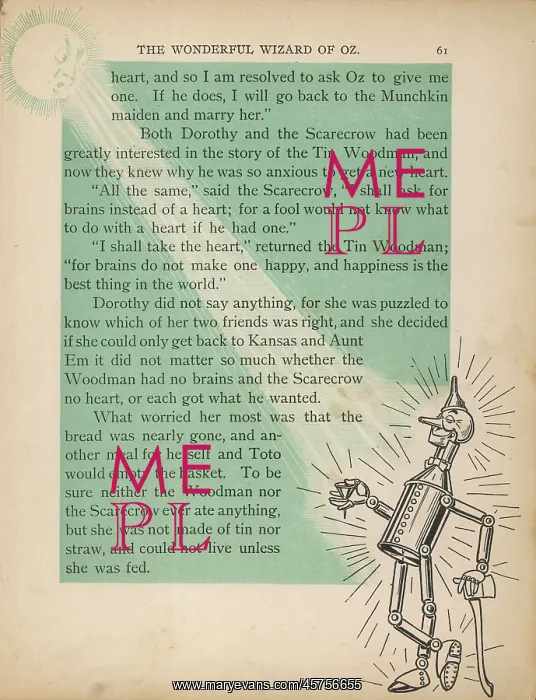 : WIZARD OF OZ / TIN MAN : WIZARD OF OZ / TIN MAN