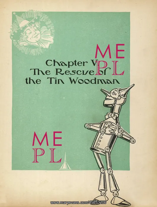 : WIZARD OF OZ / TIN MAN : WIZARD OF OZ / TIN MAN