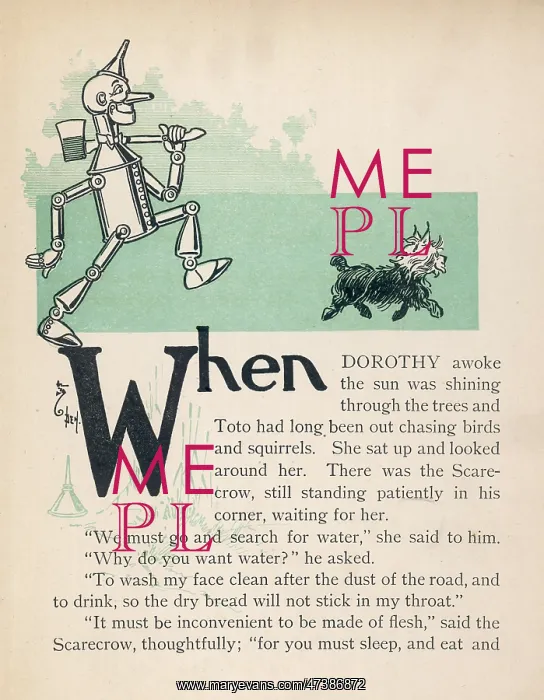 : WIZARD OF OZ / TIN MAN : WIZARD OF OZ / TIN MAN
