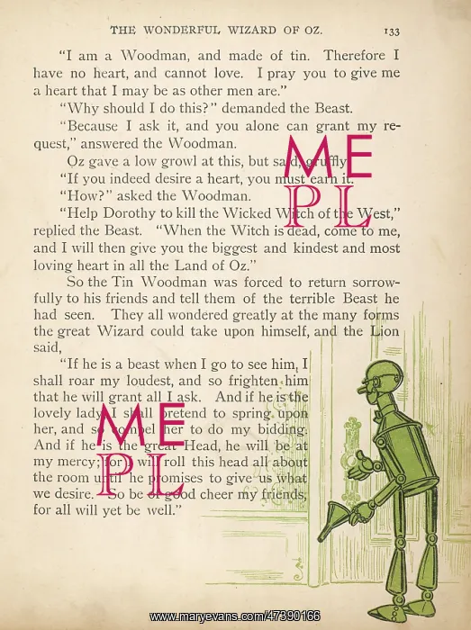 : WIZARD OF OZ / TIN MAN : WIZARD OF OZ / TIN MAN