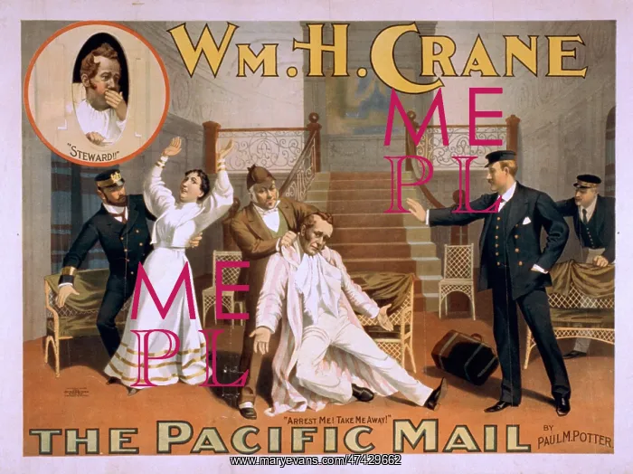 : Wm. H. Crane. The Pacific mail by Paul M. Potter : Wm. H. Crane. The Pacific mail by Paul M. Potter
