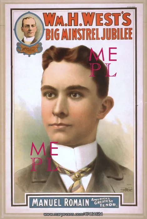 : Wm. H. West's Big Minstrel Jubilee : Wm. H. West's Big Minstrel Jubilee