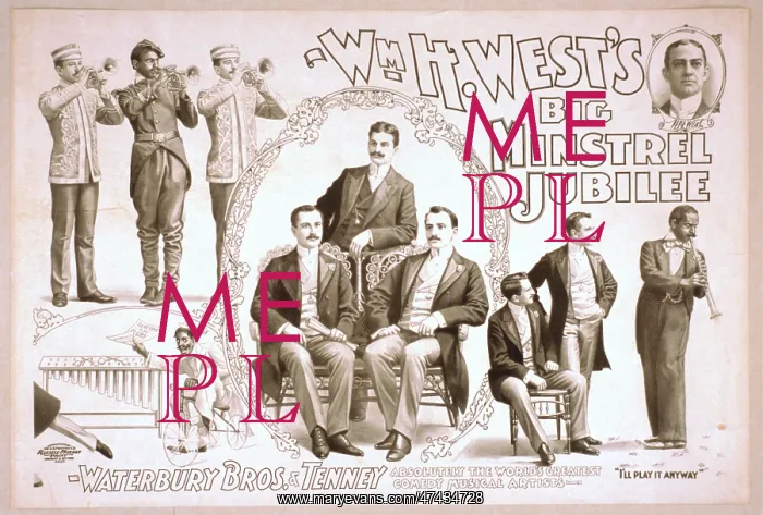 : Wm. H. West's Big Minstrel Jubilee : Wm. H. West's Big Minstrel Jubilee