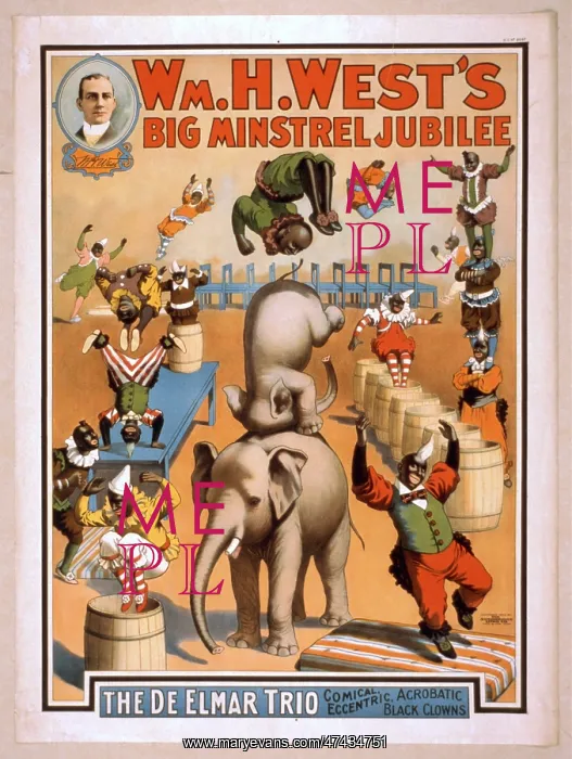 : Wm. H. West's Big Minstrel Jubilee : Wm. H. West's Big Minstrel Jubilee