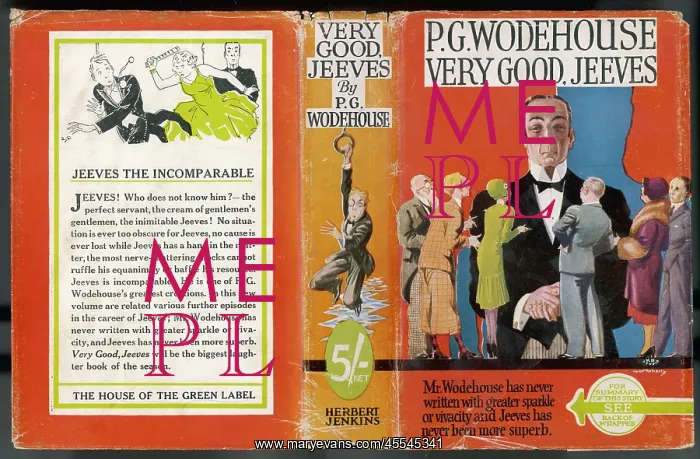  : Wodehouse - Jeeves - Butler