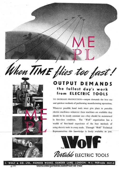 : Wolf Portable Electric Tools : Wolf Portable Electric Tools