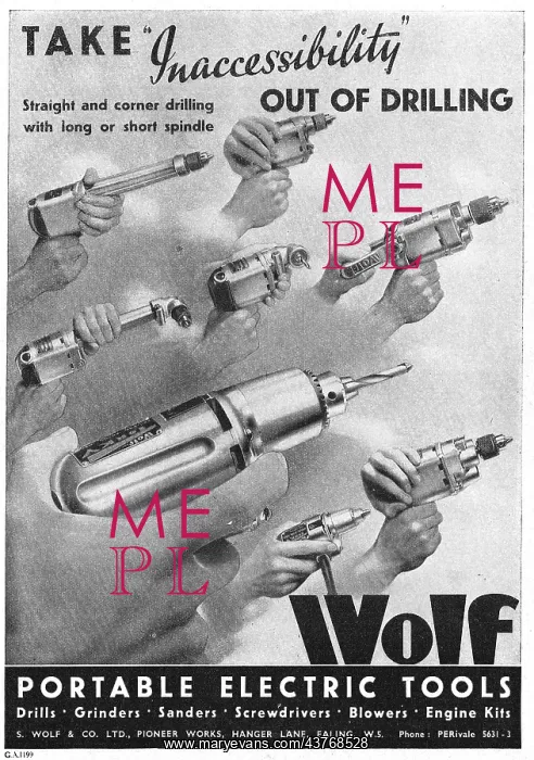 : Wolf Portable Electric Tools : Wolf Portable Electric Tools