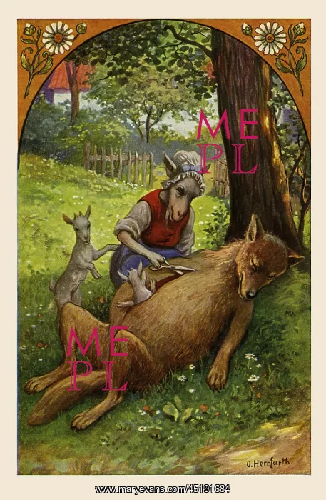 : The Wolf & the Seven Kids : The Wolf & the Seven Kids