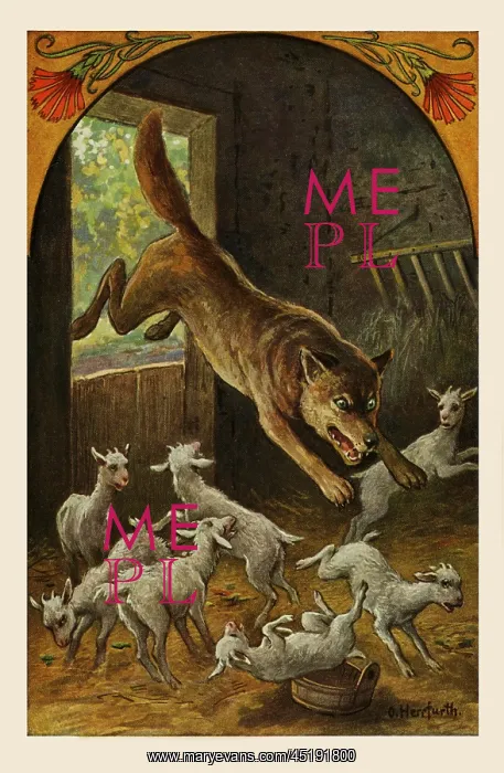 : The Wolf & the Seven Kids : The Wolf & the Seven Kids