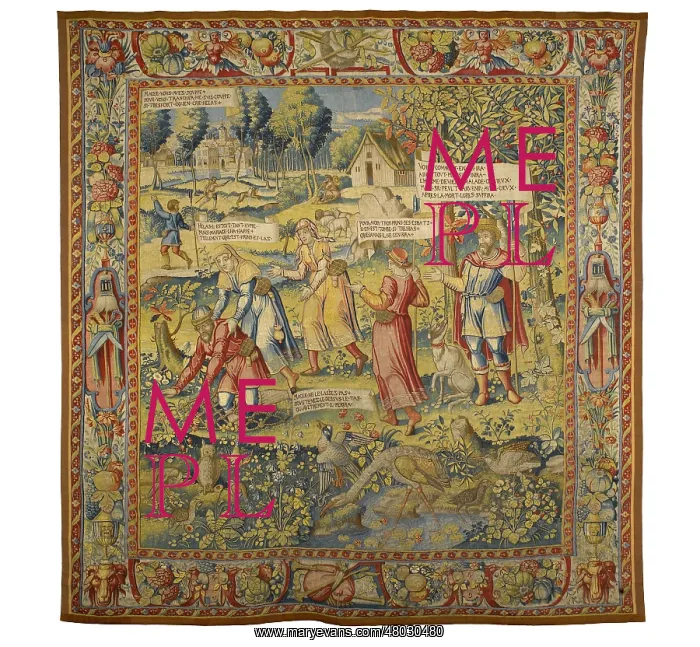 : The wolf, tapestry : The wolf, tapestry