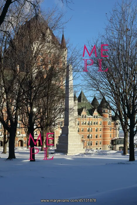  : Wolfe-Montcalm monument, Quebec City, Quebec, Canada