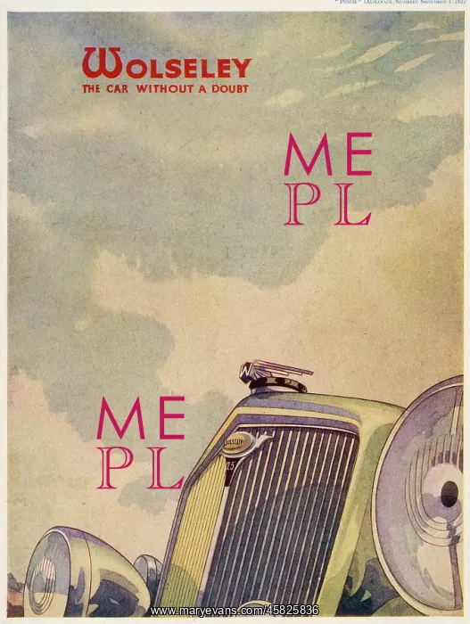 : WOLSELEY 1937 : WOLSELEY 1937