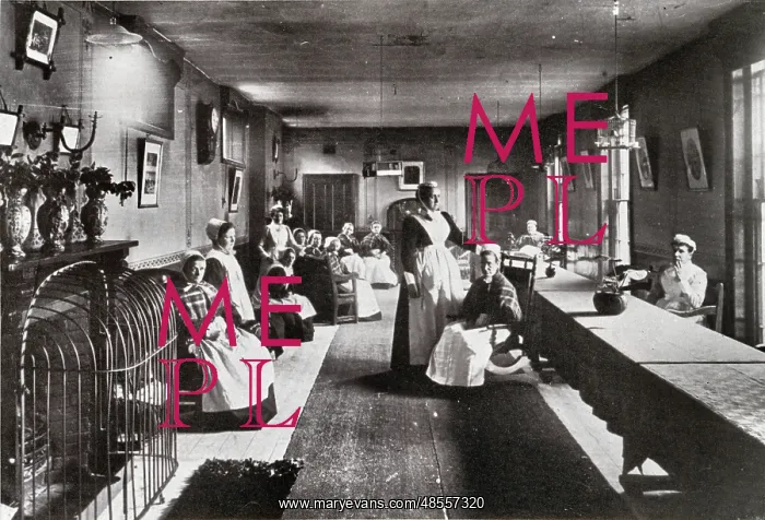 : Wolverhampton Workhouse Women's Day Room : Wolverhampton Workhouse Women's Day Room