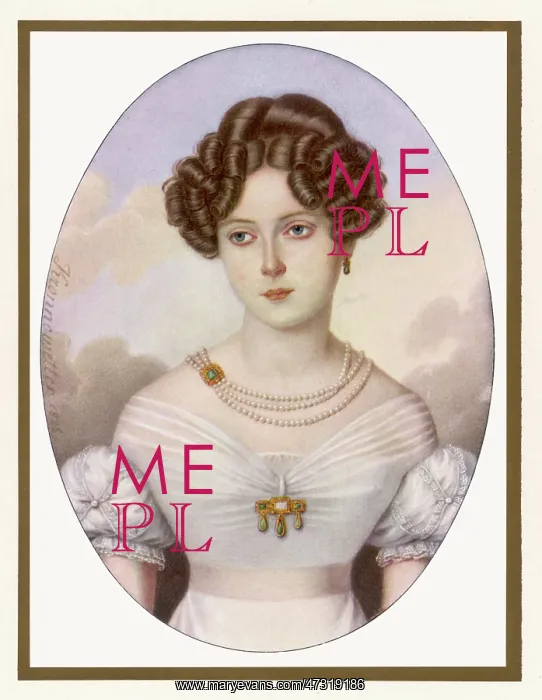 : Woman from 1825 : Woman from 1825
