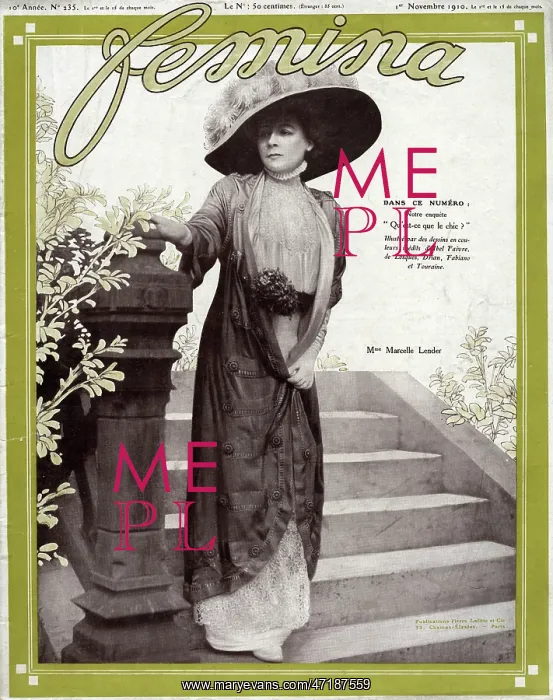 : Woman in 1910 : Woman in 1910