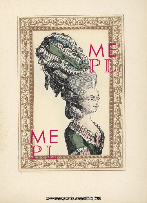 : Woman in the Bastienne bonnet : Woman in the Bastienne bonnet