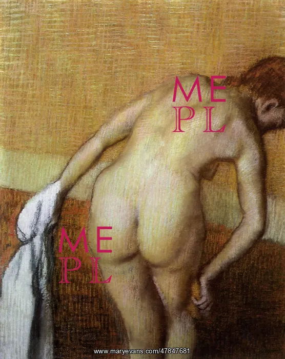  : Woman Bather, by Degas