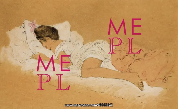 : Woman in bed by Raphael Kirchner : Woman in bed by Raphael Kirchner