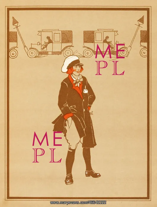  : WOMAN CABBIE WW1