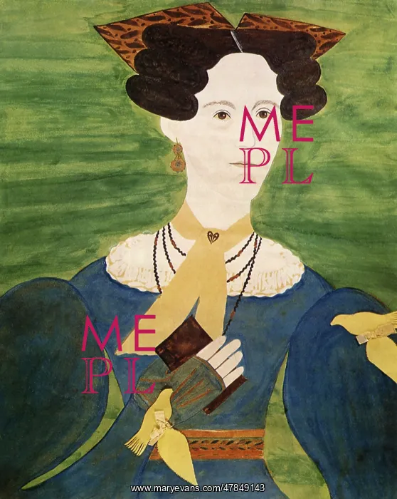  : Woman with Two Canaries