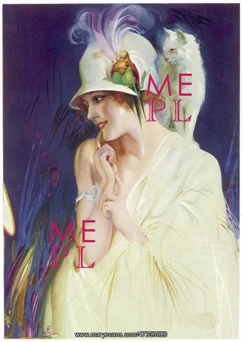 : WOMAN / CAT / BUDGERIGAR : WOMAN / CAT / BUDGERIGAR