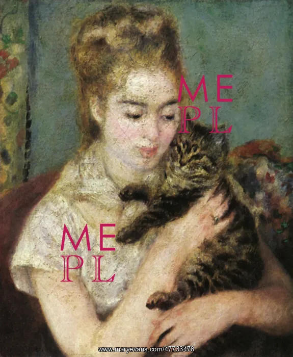  : Woman with a Cat, by Renoir