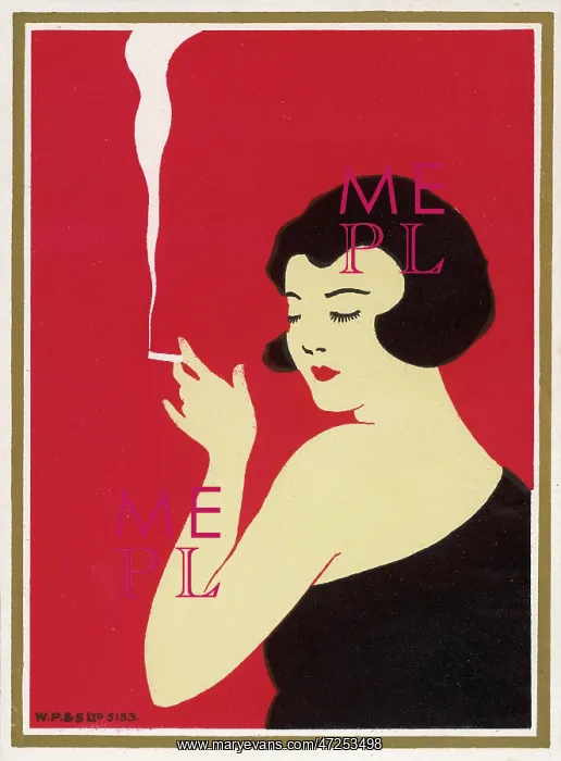  : Woman with cigarette 1930