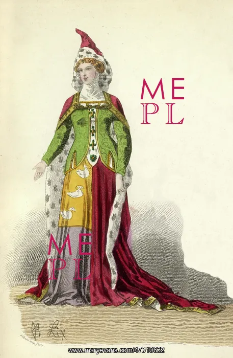 : WOMAN - circa 1370N : WOMAN - circa 1370N
