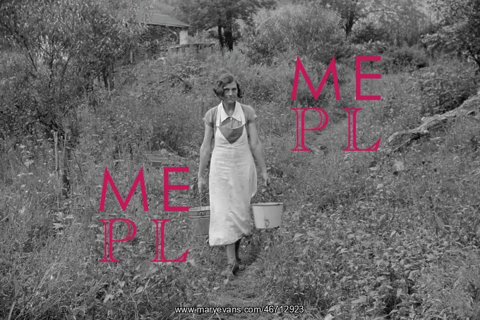 : Woman - Coal Miner - Carrying - Pails : Woman - Coal Miner - Carrying - Pails