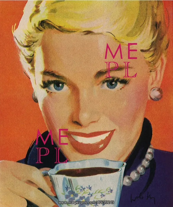 : Woman with Coffee Cup : Woman with Coffee Cup