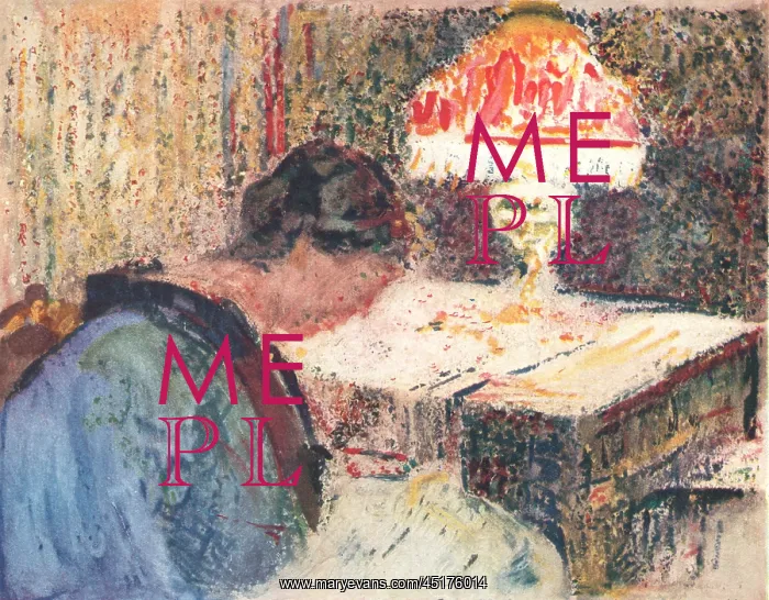: Woman at her Desk : Woman at her Desk