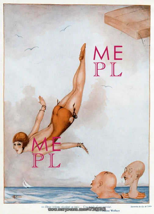 : WOMAN DIVER 1929 : WOMAN DIVER 1929