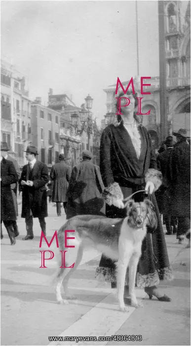  : Woman and dog, Venice