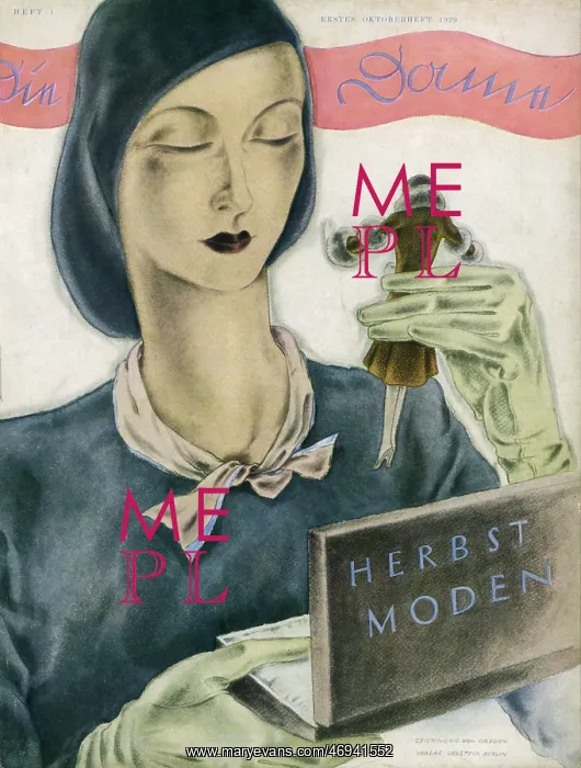  : WOMAN DOLL CASE 1929