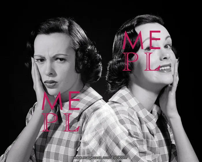 : Woman Double Exposure One Side Hand to Face in : Woman Double Exposure One Side Hand to Face in