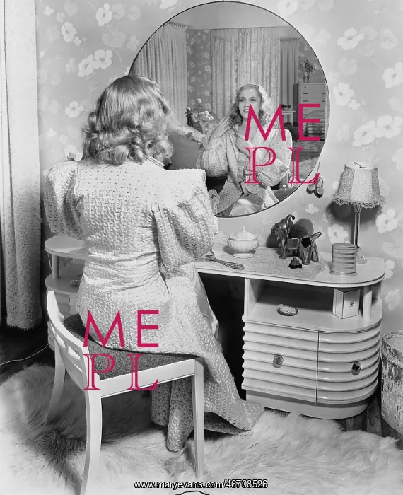 : Woman at the dressing table : Woman at the dressing table
